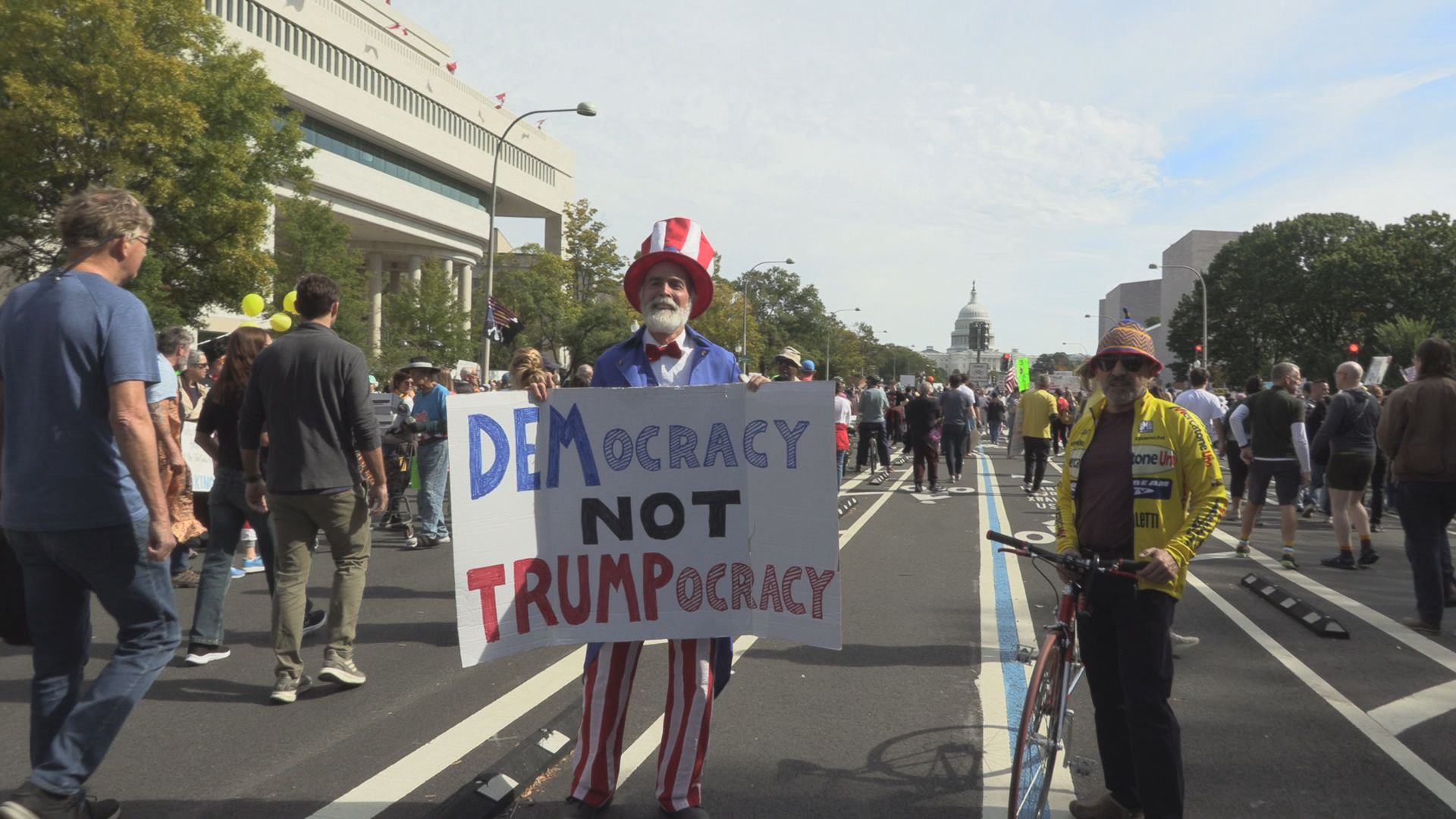 “No Kings” Protest in DC Aims to Push Back on Trump Agenda