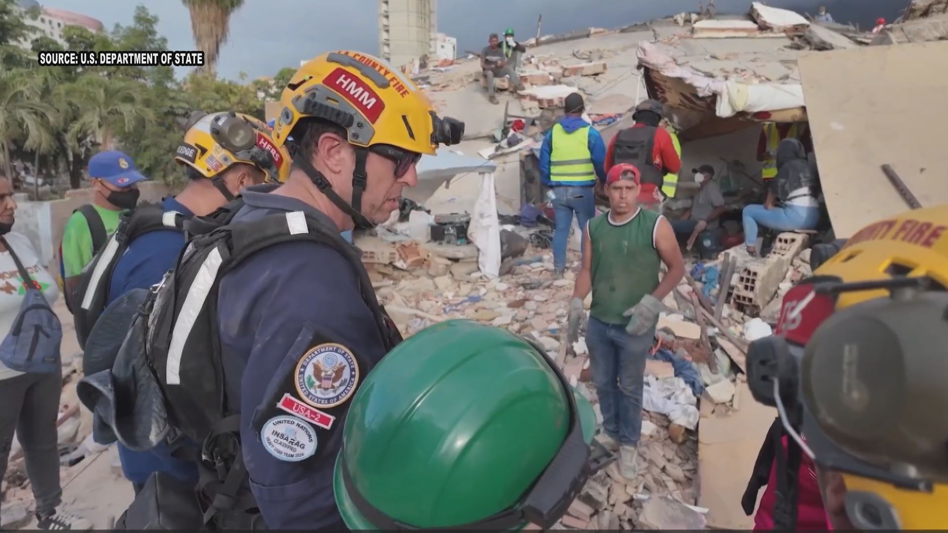 US sent Specialized Rescue, Relief Teams to Venezuela Following Devastating Earthquakes